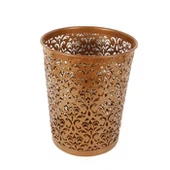 Kýlt málm kringlótt ruslapós