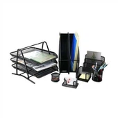 5pcs 3 tiers skráarskjáborð sett