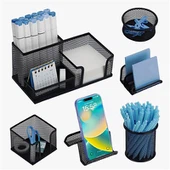 6 stykki skrifborð skipuleggjandi sett