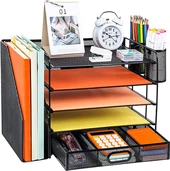 Skipuleggjandi skrifborðs með skúffu