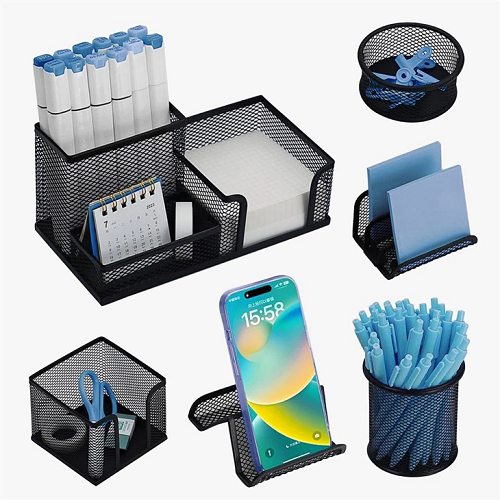 6 Piece Desk Organizer Set 6 Piece Desk Organizer Set